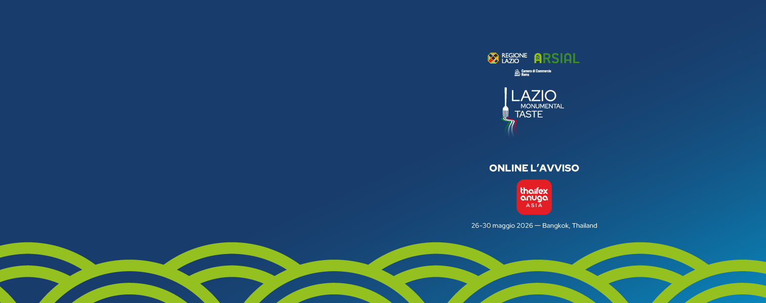 Il Lazio a THAIFEX 2026