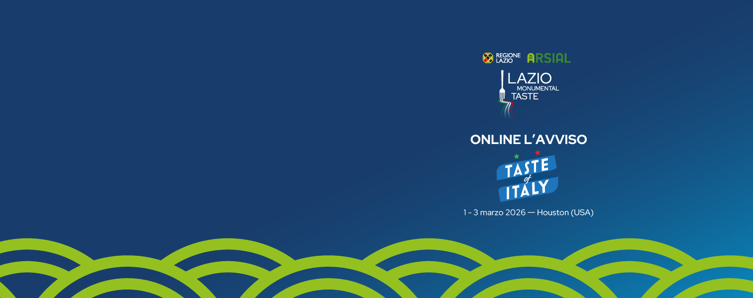 Avviso esplorativo per la partecipazione a “Taste of Italy – Houston"