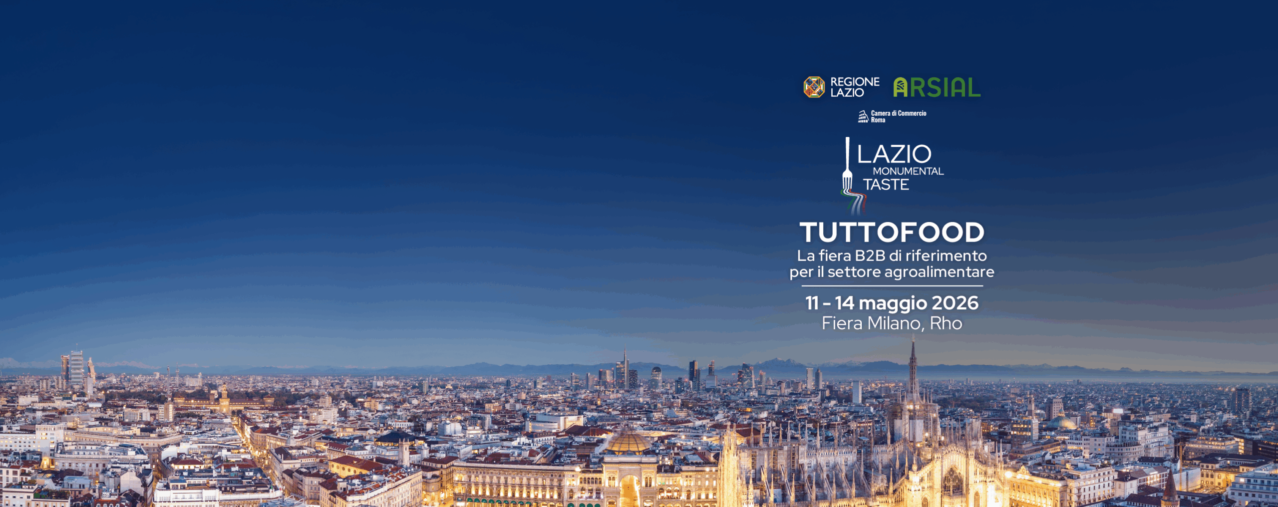 Il Lazio a TUTTOFOOD 2026