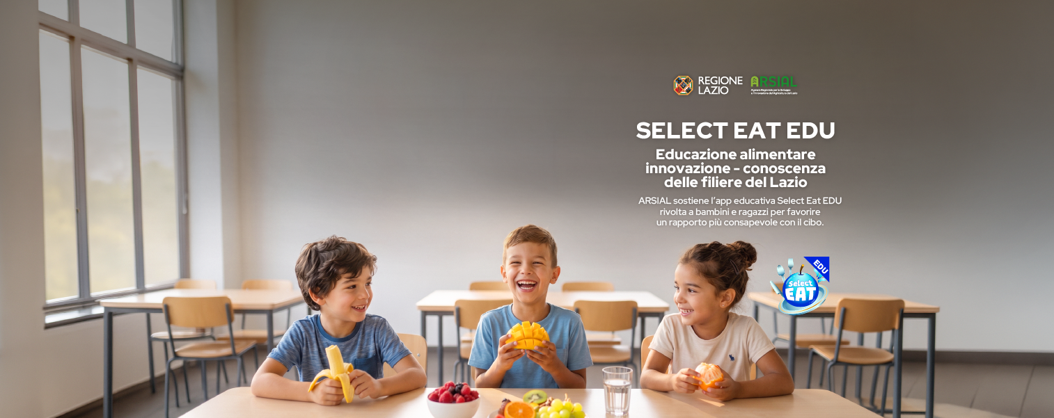  “Select Eat” nelle scuole del Lazio